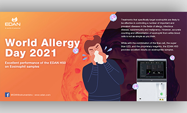 Excellent Performance of the EDAN H50 on Eosinophil Samples